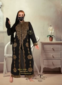 جدید ترین مدل مانتو عربی کویتی مجلسی