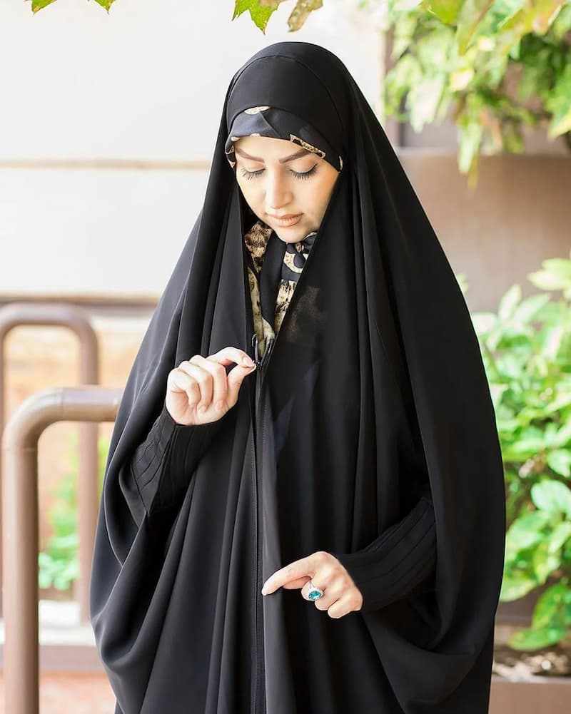 چادر عربی ساده