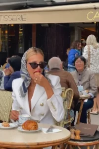 انواع ست ها با مینی اسکارف