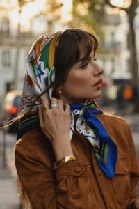 انواع ست ها با مینی اسکارف