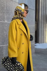 مینی اسکارف با مانتو کتی