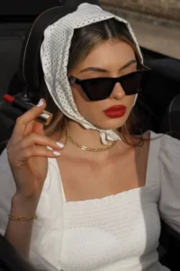 انواع ست ها با مینی اسکارف