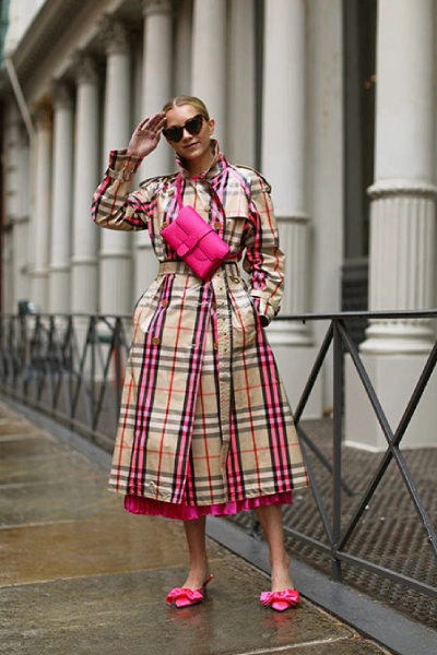 ست مانتوی چهار خونه بلند