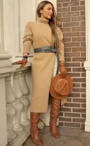 انتخاب لباس مجلسی با بوت بلند