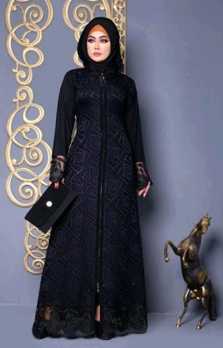 مانتو مجلسی مشکی